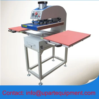 

pneumatic Double Station Heat Transfer Printing Machine for garment