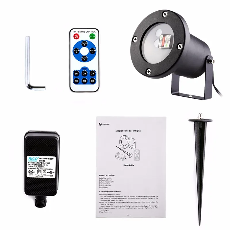 8 Patterns Moving Wireless Control Laser Christmas Lights (3)