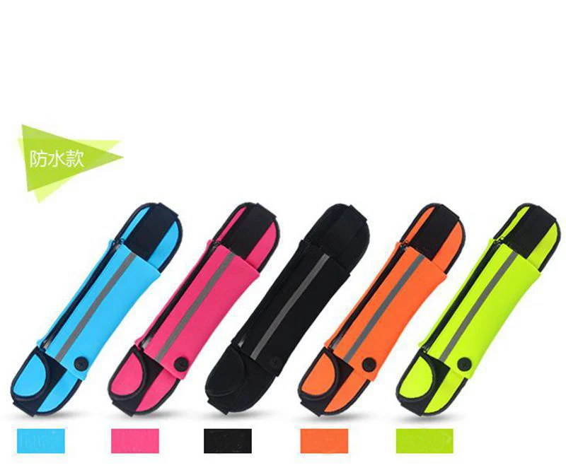 Running Waist Bag Sport Packs For Music With Headset Hole-Fits Smartphones Sports Bags (15)