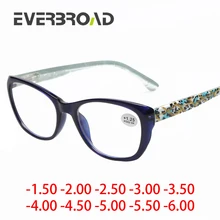 Очки для чтения женские очки для близорукости-6.00 Россия большой бренд разработан оптический кросс EV03-1723