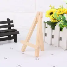 7x12 Natural Wood Easel Frame Tripod Display Meeting Wedding Table Number Name Card Stand Display Holder Children Painting Craft