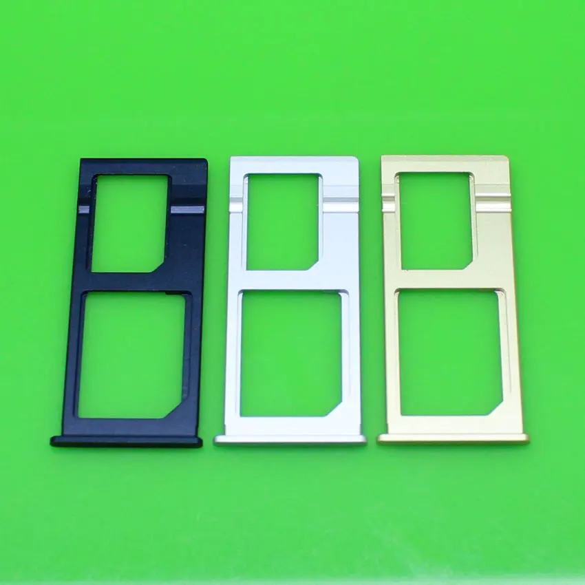 

ChengHaoRan Three models sim card socket connectors are Black,White and Rose gold For Xiaomi note tray slot holder module.