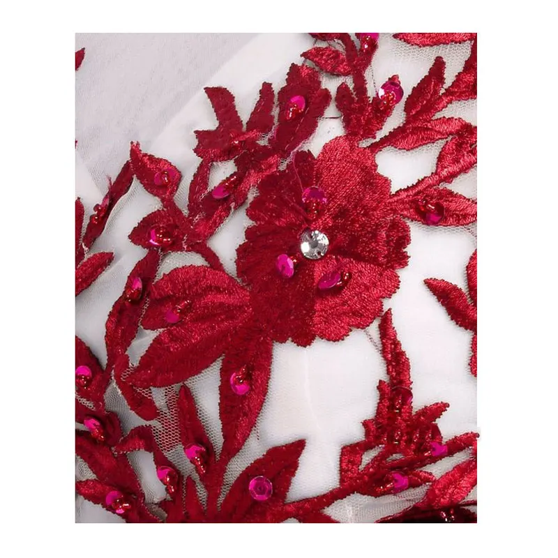 2019New халат de коктейльное pour mariage высокого класса роскошное вечернее платье Алмазный орнамент Сексуальная спинки халат de bal femme longue