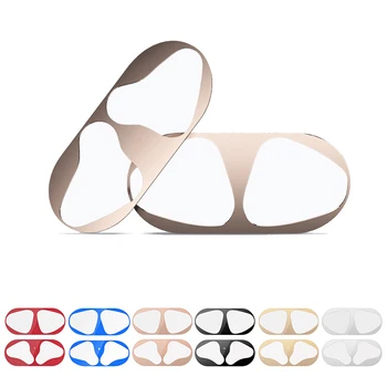

Hot sale Metal Dust Guard sticker for Apple AirPods Case Cover Dust-proof Protective Sticker Protector For Air Pods Accessories