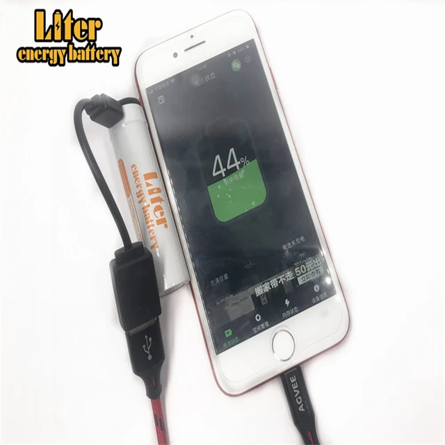 18650 USB 3.7 V Li-ion Rechargeable 3400mAH battery usb diy power bank li-ion 3400mAh | Электроника
