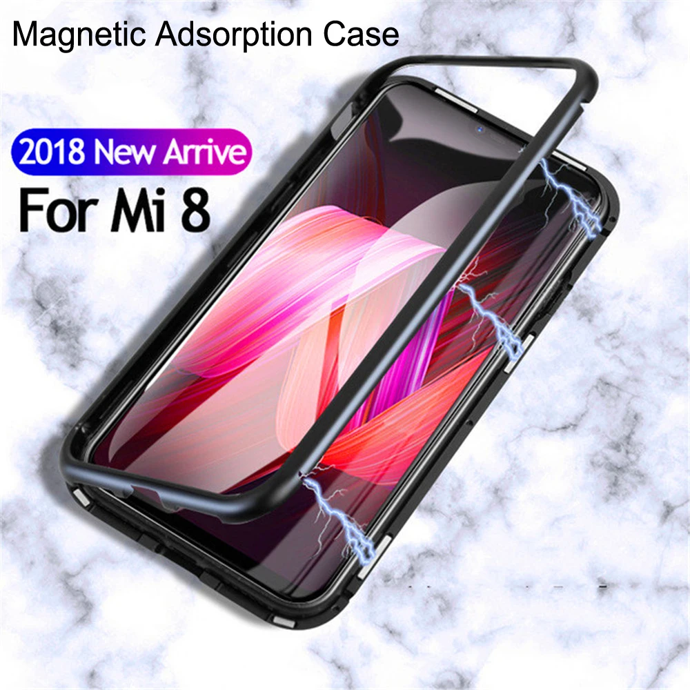 WK дизайн магнитный адсорбционный чехол для телефона Xiaomi Mi 8 металлический