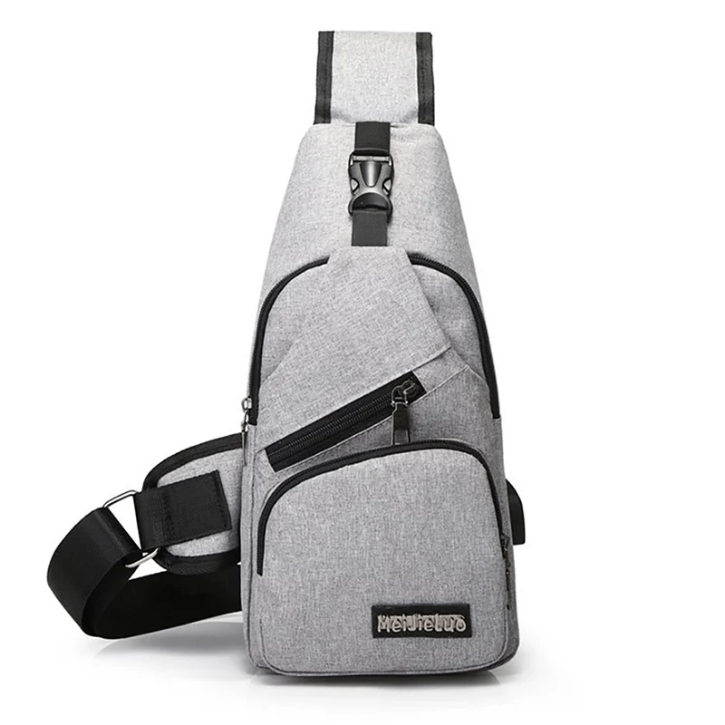 

Handbags Single Fashion 2019 Shoulder Bag Men Casual Style Multi Pocket Breathable Chest Messenger Bags Outdoor Travel