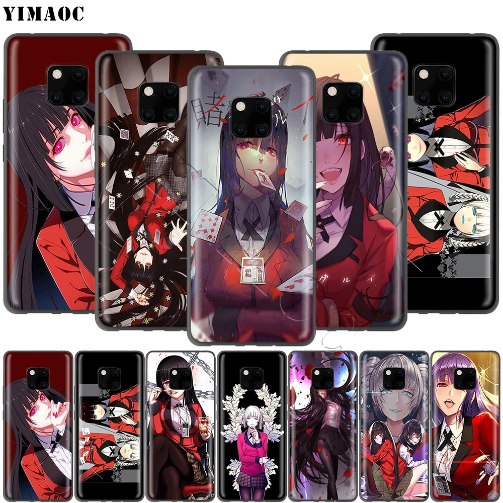 Чехол YIMAOC аниме Kakegurui для Huawei Honor Mate P smart Y7 Y9 8C 30 20 10 8x Nova 3i 3 Lite Pro Prime | Мобильные