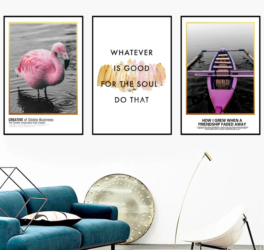 

Posters And Prints Landscape Quotes Nordic Poster Autohesion Wall Art Print Nordic Style Kids Room Cuadros Decoracion