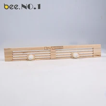 Пчела. № 1 Пчеловодство инструмент деревянный четыре строки порошок устройство для удаления queen пчелы пик отверстия 41*5,5 см коричневый дерево 70 г специальные Пчеловодство