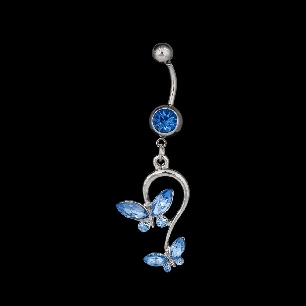 Hot Sale Belly Button Rings Butterfly Body Jewelry ...