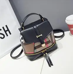 Maizhong Design PU Leather Backpack Women Backpacks For Teenage Girls School Bags Lady s Small Travel