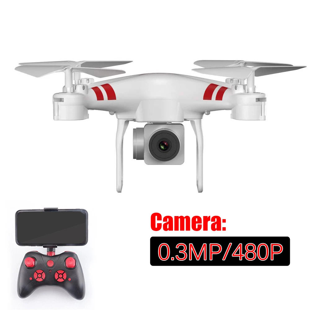 T-REX KY101D RC вертолет Дрон с HD wifi FPV 1080 P/480 P камера 2,4G 4CH RC FPV Квадрокоптеры дроны 16 минут Срок службы батареи - Цвет: white-480P