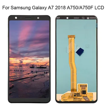 

6.0''For Samsung Galaxy A7 2018 SM-A750F A750F A750 LCD Display Touch Screen Digitizer Assembly Replacement A750 lcd
