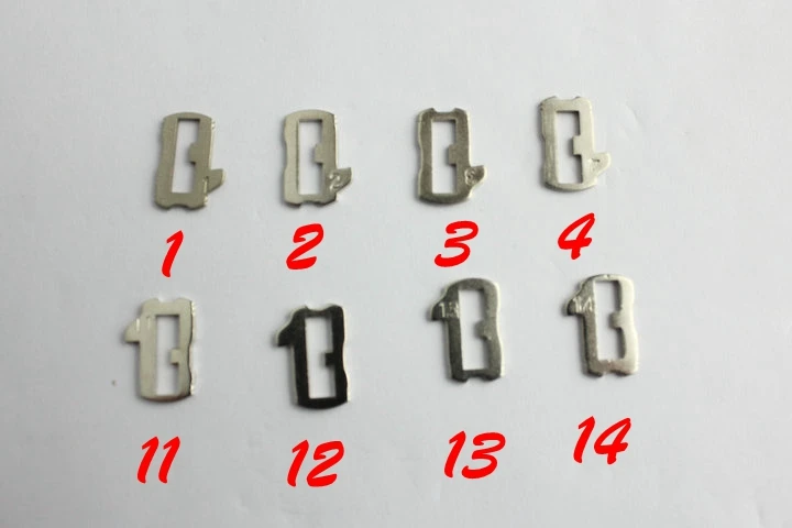 

Top Quality Car Lock Reed HU66 For VW Inside Milling Lock(ing) Plate,Auto key Repair Accessories Total 200PCS