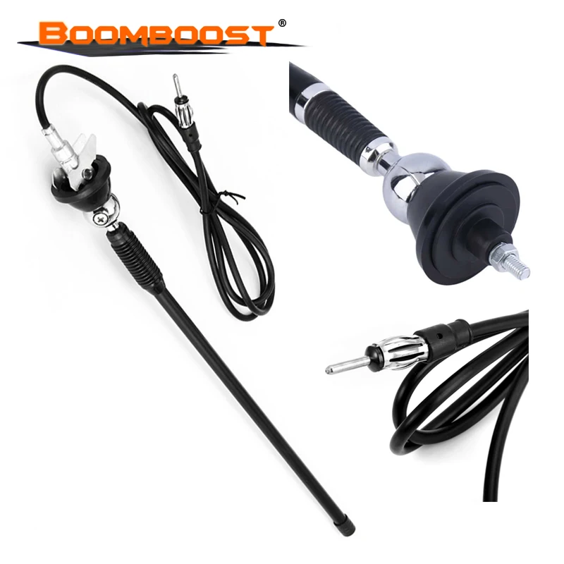 

high quality 16 Inch with 180 degree swivel base Car Auto Roof Fender Radio FM AM Signal Antenna Aerials For Most Cars