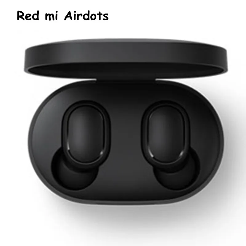 Xiaomi Redmi AirDots TWS беспроводной Bluetooth 5,0 наушники DSP с микрофоном Handsfree Charge Box Беспроводная гарнитура управление Ai - Цвет: Redmi Airdots