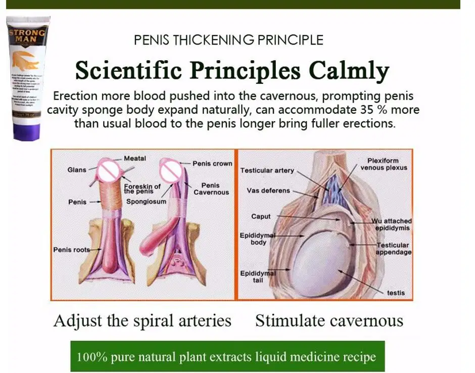 Сильный человек рост масло Человек здоровье Увеличение Крем мужской большой член экстендер усилитель эрекции увеличение XXL мазь