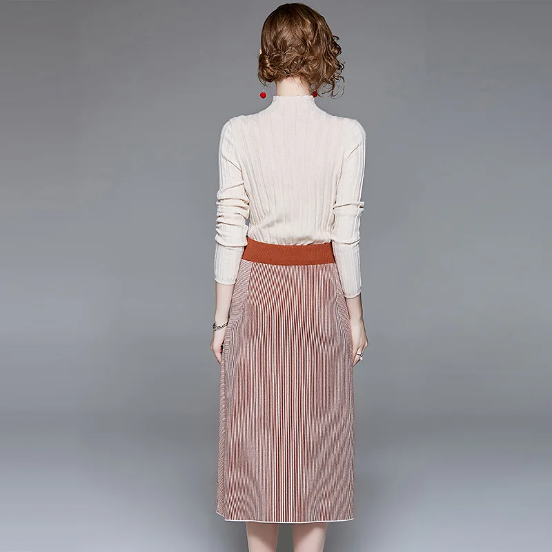 Solid half turtleneck elastic knit basic sweater shirts 2018 new long sleeve women autumn slim sweater