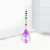 H&D Chakra Crystal Suncatcher with 76mm AB Gourd Prism Drops Rainbow Maker Craft Chain Hanging Window Ornament Home Garden Decor