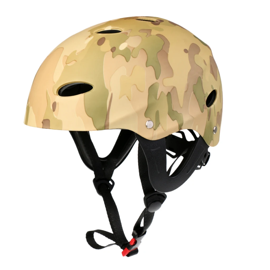 CE ABS Professional Adjustable Safety Helmet for Water Sports Kayak Canoe Sailing Surfing SUP Water Skiing Hard Cap