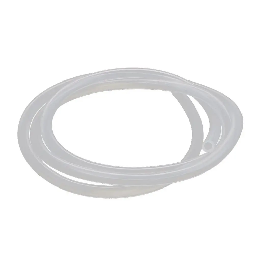 4mmx6mm Silicone Food Grade Translucent Tube Beer Air Hose Pipe 1Meter