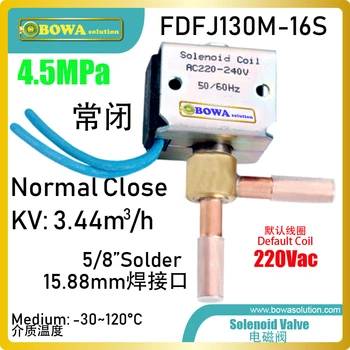 

Compact size and low price solenoid valve is great choice for ECO system in freezers or small capacity VRF air conditioners