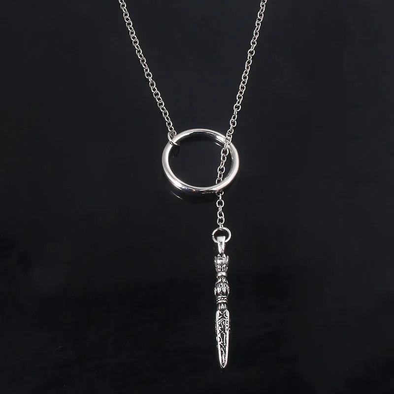 Ожерелье-чокер «Игра престолов Санса Старк», ожерелье с подвеской «Песнь Льда и Огня», ожерелье для женщин и мужчин, бижутерия для косплея
