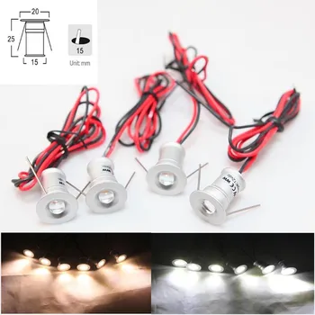 

LED Buried Stairway Light MINI 1W DC12V LED Downlight LED Puck Light 1W LED Stars Lighting Warm White Cold White 9pcs/lot