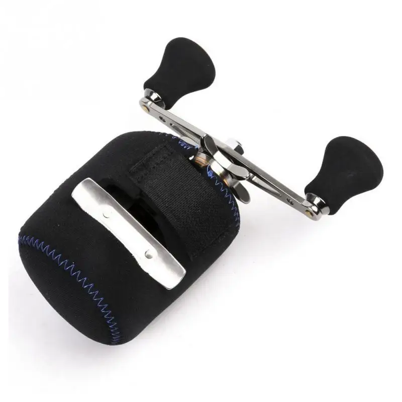 

7.5 * 5.7cm diving material Fishing Bag Upscale Pole wheel Protective Case Reel Cover
