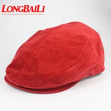 Осенние шапки-береты Boinas Masculinas для мужчин козырьки для отдыха Wo Мужская кепка газетчика кепки с плоским козырьком PBFE002
