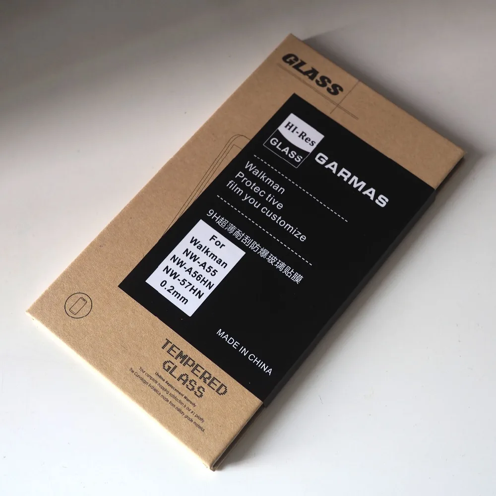 Tempered Glass Screen Protector Film For SONY NW-A55 A50 A56 A57 A56HN A57HN