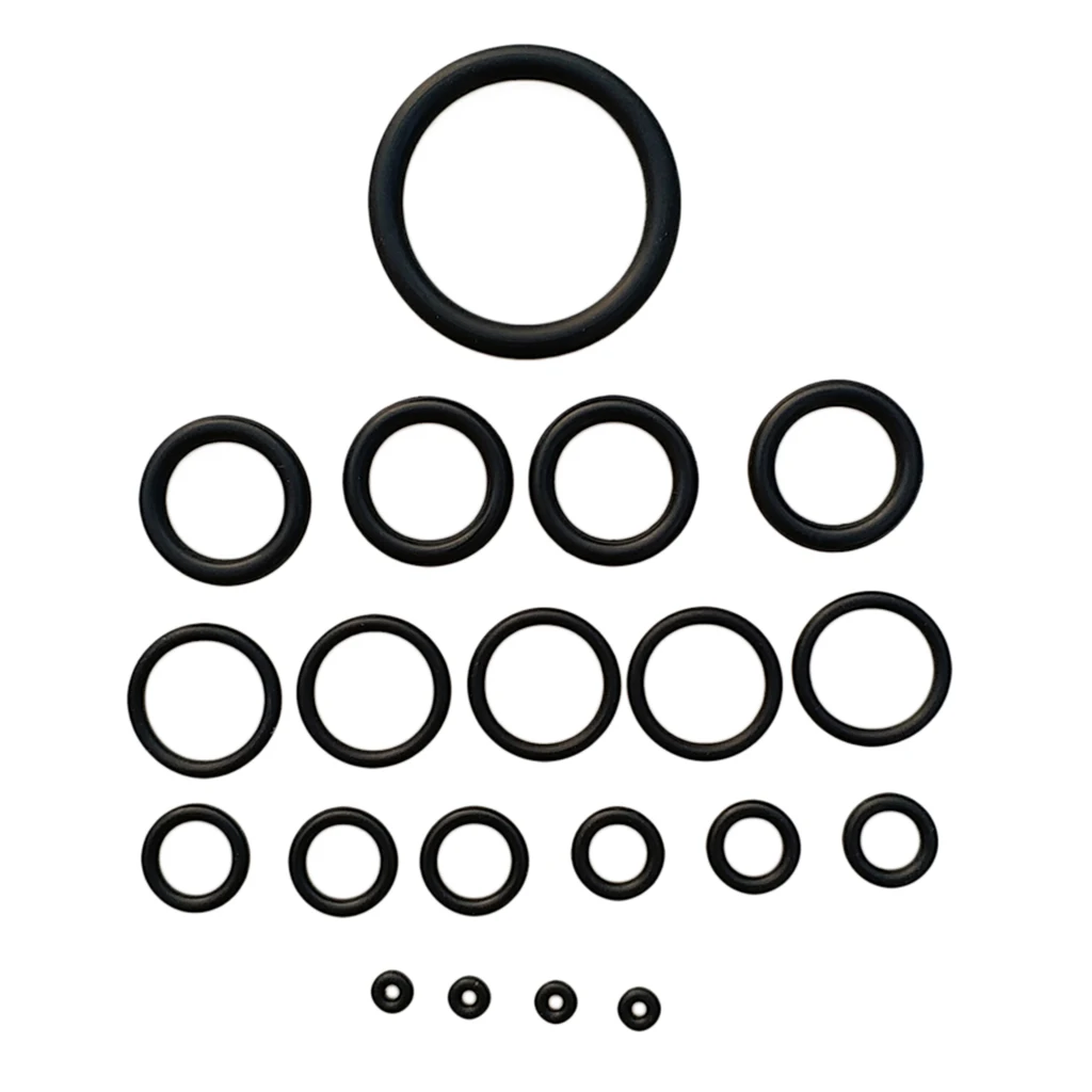 20 Pieces Scuba Diving O Ring Kit With Case For Dive Underwater Sports BCD Tank Hose Regulator Repair Replacement Accessories