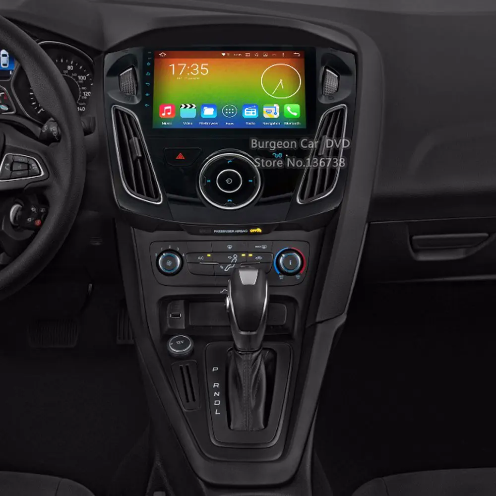 Excellent 9 inch 1024*600 4GB RAM Octa Core Android 8.0 Car DVD Multimedia For Ford Focus 3 2012-2015 Car Radio Bluetooth GPS Navigation 5