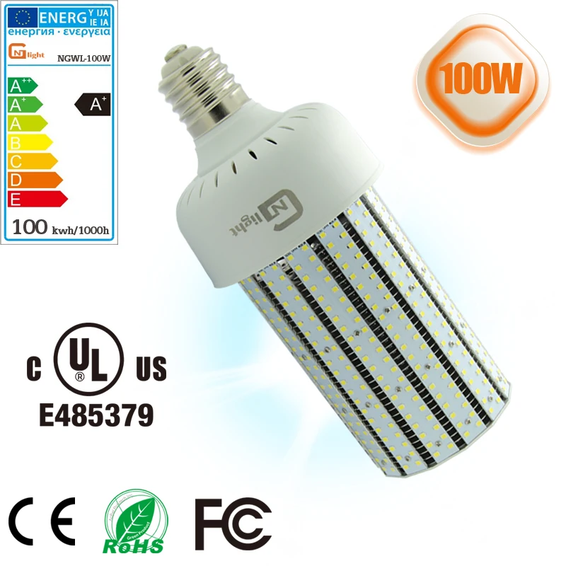 Led Street Light 100w Smd Garage Lighting Corn Bulb Light Lighting