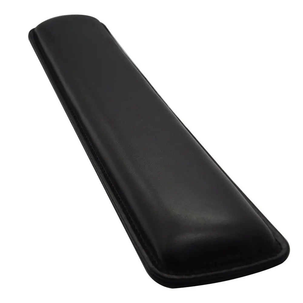 

Black PC Laptop PU Leather Wrist Rest with Meomery Foam for Standard Keyboards