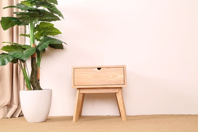 Creative Home New Scandinavian Minimalist Modern Garden Style Small Creative Home New Scandinavian Minimalist Modern Garden Style Small Apartment Old Pine Wood Drawer Bedside Cabinet