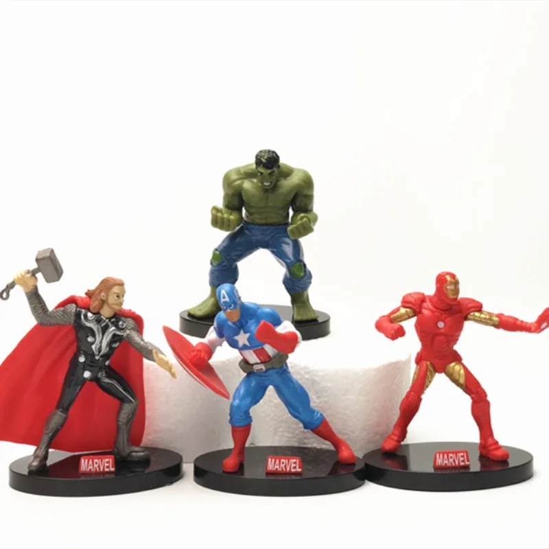 Marvel супергерой Мстители фигурка Бэтмена Халка Железный человек американская