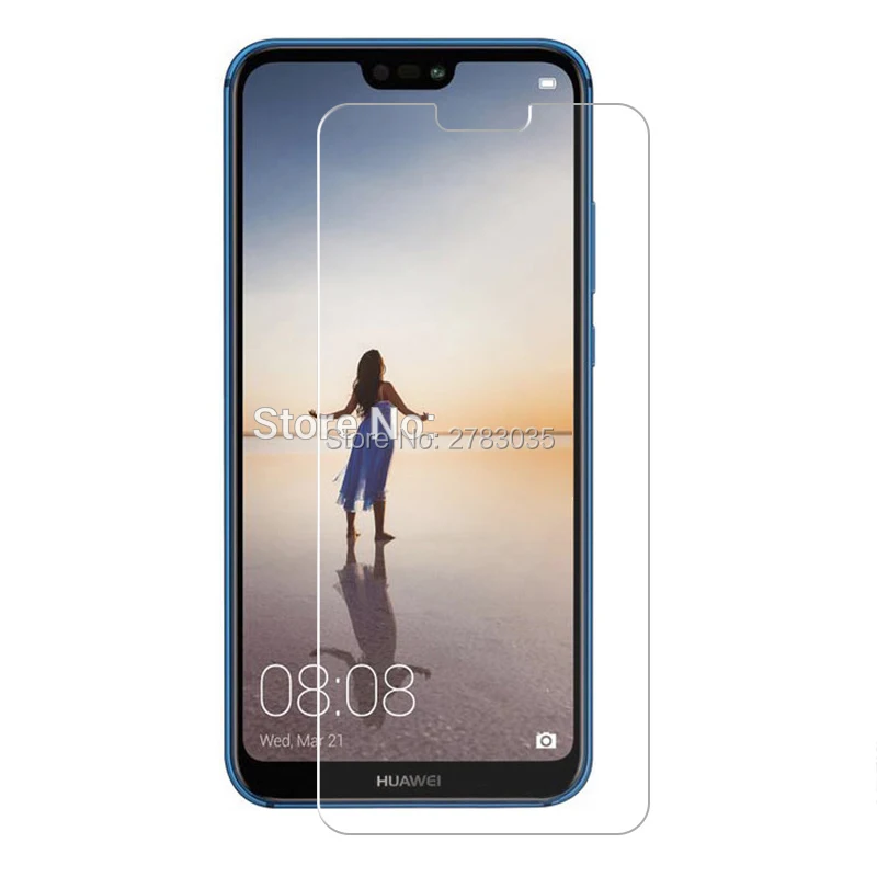 Для Huawei P20 Lite / Nova 3e 5 84 &quotновая твердость 9H 2.5D полное покрытие закаленное стекло