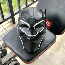 Черная пантера шлем маска фильм Капитан Америка Civil War Хэллоуин костюм маска из ПВХ для вечеринок