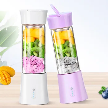 

Portable USB Citrus Juicer Machine Blender Bottle Maker Rechargeable Smoothie Juicer Household Travel Handheld Fruit Squeezer