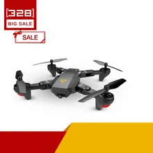 VISUO XS809HW RC селфи Дрон с Wi-Fi FPV 2.0MP широкоугольная камера 2,4G Высота держать складной рычаг RTF RC Квадрокоптер вертолет