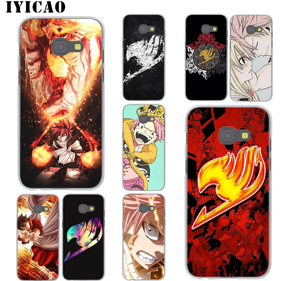 Аниме Fairy Tail Горячая крови для samsung Galaxy A3 A5 A6 A7 A8 плюс A9 A10 A30 A40 A50 A70 M10 M20 M30 A10S A20S A30S A40S