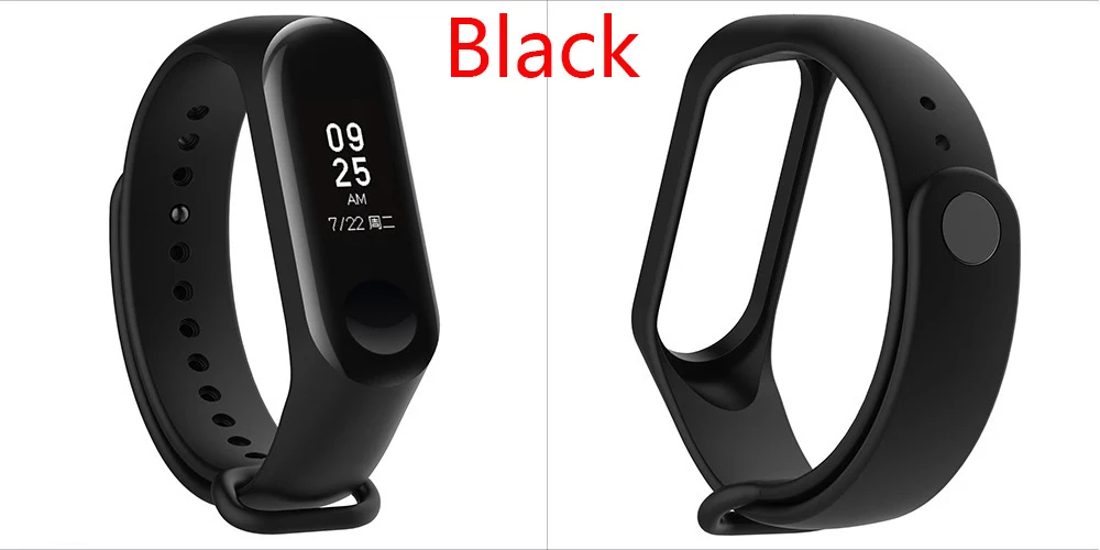 Пленка браслет для Xiaomi mi ремешок 3 спортивный ремешок часы силиконовый ремешок/кабель для зарядки для mi Band 3 ремешок 12 цветов