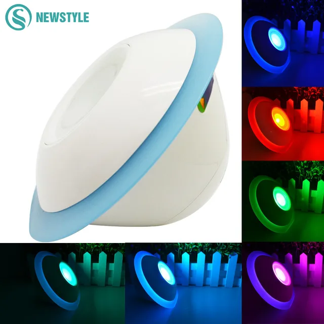 Led Night Light Unique Ufo Shape Touch Sensor Screen Led Night Light Unique Ufo Shape Touch Sensor Screen Mood Lamp 256 Colors Colorful