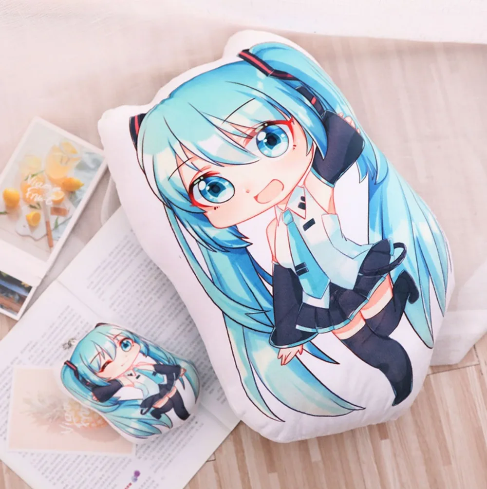 Аниме мультфильм косплей декоративная подушка Hatsune miku игрушки Детский подарок