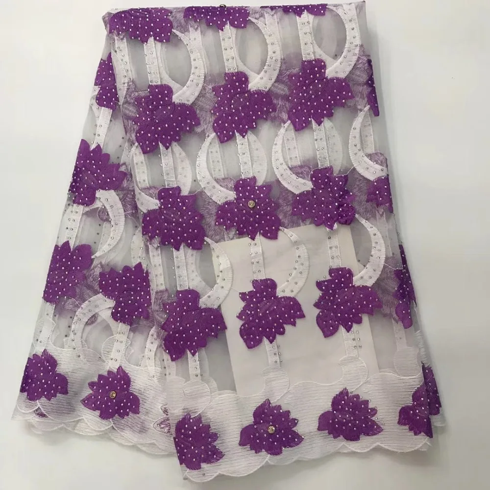 

New Designs African French Lace Fabric High Quality Nigeria african French Net Lace 2018