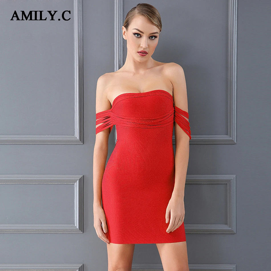 Adyce-2018-Sexy-Mulheres-Bandage-Vestido-Chic-Yellow-Off-The-Shoulder-Bodycon-Vestido-Ocasional-Vestidos-de (4)_