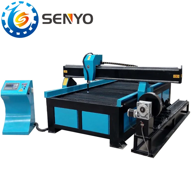 

Rotary axis cut pipe cnc plasma Cutting Machine cnc plasma cutter