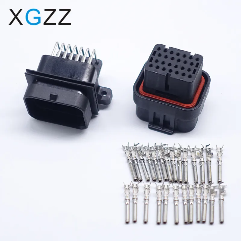 26 Pin женский водонепроницаемый Tyco AMP Super seal автомобильный ECU ECM 07 08 monster S2R 1000 жгут